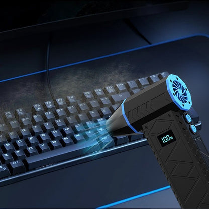 Portable 280000PRM High-speed Turbo Fan Violent with Workinglights 10000mAh Rechargeable Electric Air Duste Home Violent Blower