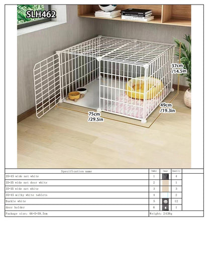 Grande Gaiola de Gato para Uso Doméstico, Vila de Gatos Gigante Interna, Estrutura de Escalada para Gatos com Espaço Livre de Várias Camadas, Casa de Gatos Luxuosa, Casa de Gatos