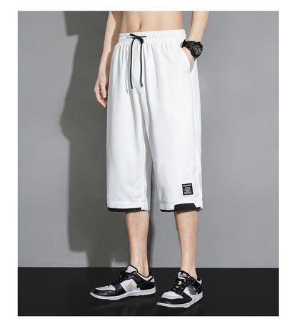 Plus Size Large Men's Shorts 2025 Summer New Trendy Loose Men's Sports and Casual Pants Jorts Baggy Cargo Mens Luxury Brands Man