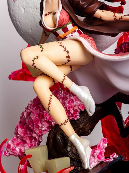 31cm Demon Slayer Kamado Nezuko Anime Girl Figura Modelo Gk Grande Estátua Meninos Coleção Decoração de Mesa Enfeite Brinquedos Presentes
