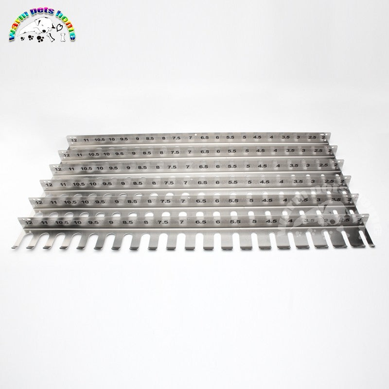 Gancho de intubação endotraqueal em aço inoxidável 304, suporte de tubo endotraqueal, rack de cânula traqueal, clínica veterinária