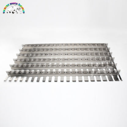 Gancho de intubação endotraqueal em aço inoxidável 304, suporte de tubo endotraqueal, rack de cânula traqueal, clínica veterinária