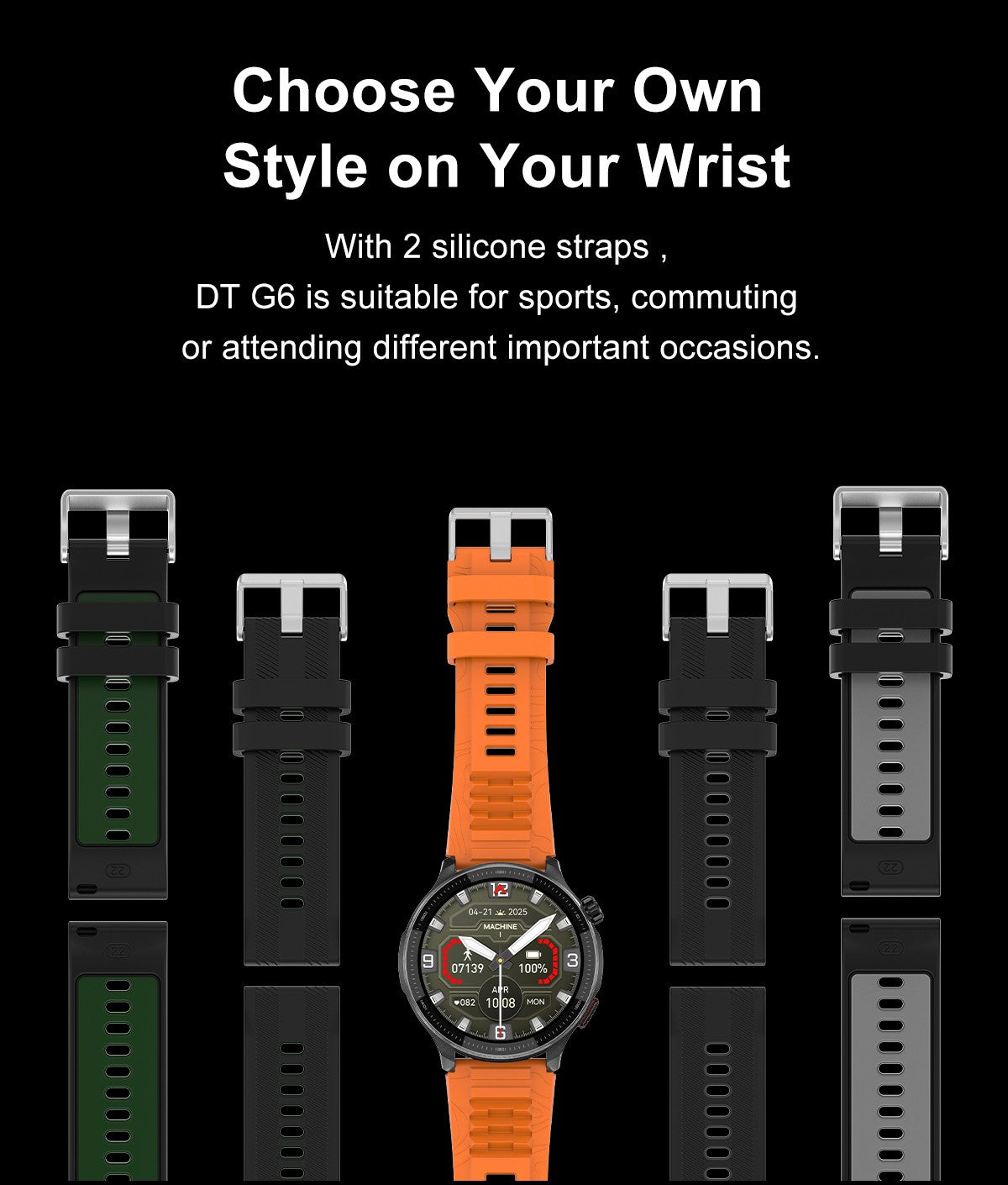 New Outdoors Military T-Rex3 Offline Map GPS SmartWatch 10ATM Waterproof Watch 4GB Memory Compass Voice Call Sports Bracelet Men