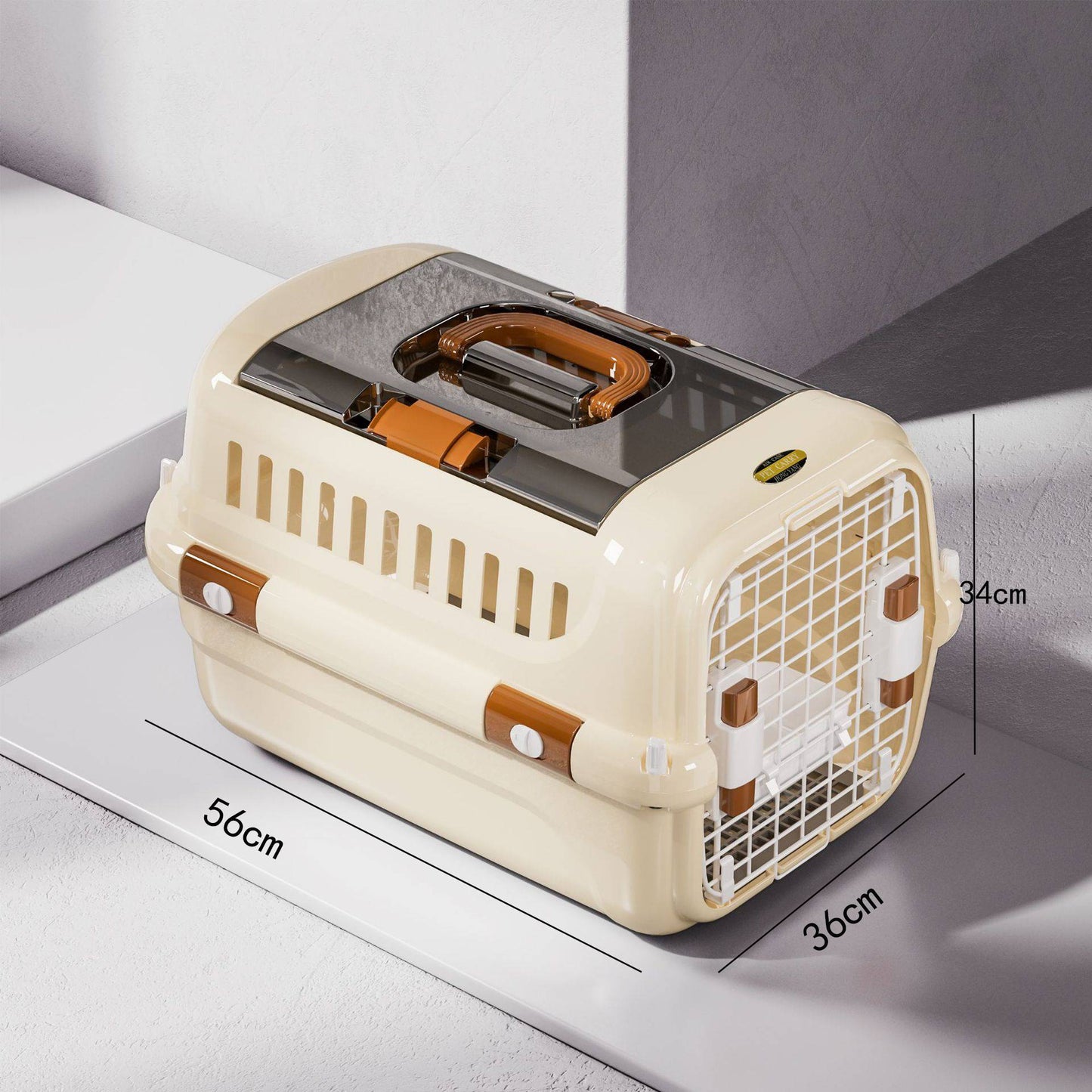 Caixa de Transporte para Gatos Aprovada para Companhias Aéreas 2025, Portátil, Aprovada pela TSA para Viagens, Bolsa Antiansiedade para Gatos para Carro e Uso Doméstico