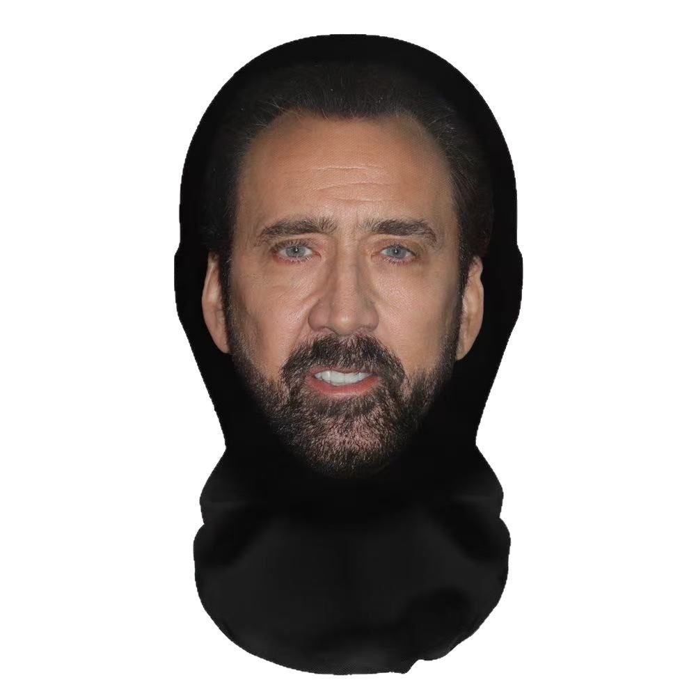 Anime Michael Jackson Style Full Face Mask Unisex Dustproof Cycling Scarf Headwear for Cosplay Role Play Props
