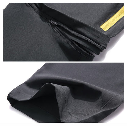 TRVLWEGO Men's Camping Hiking Pants Trekking High Stretch Summer Thin Waterproof Quick Dry UV-Proof Outdoor Travel Trousers