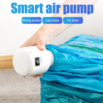 220V 55W Powerful Vacuum Pump Electric Air Pump Vacuum Sealed Compression Bag for Clothes Storage Bags Electric Sealer Machine