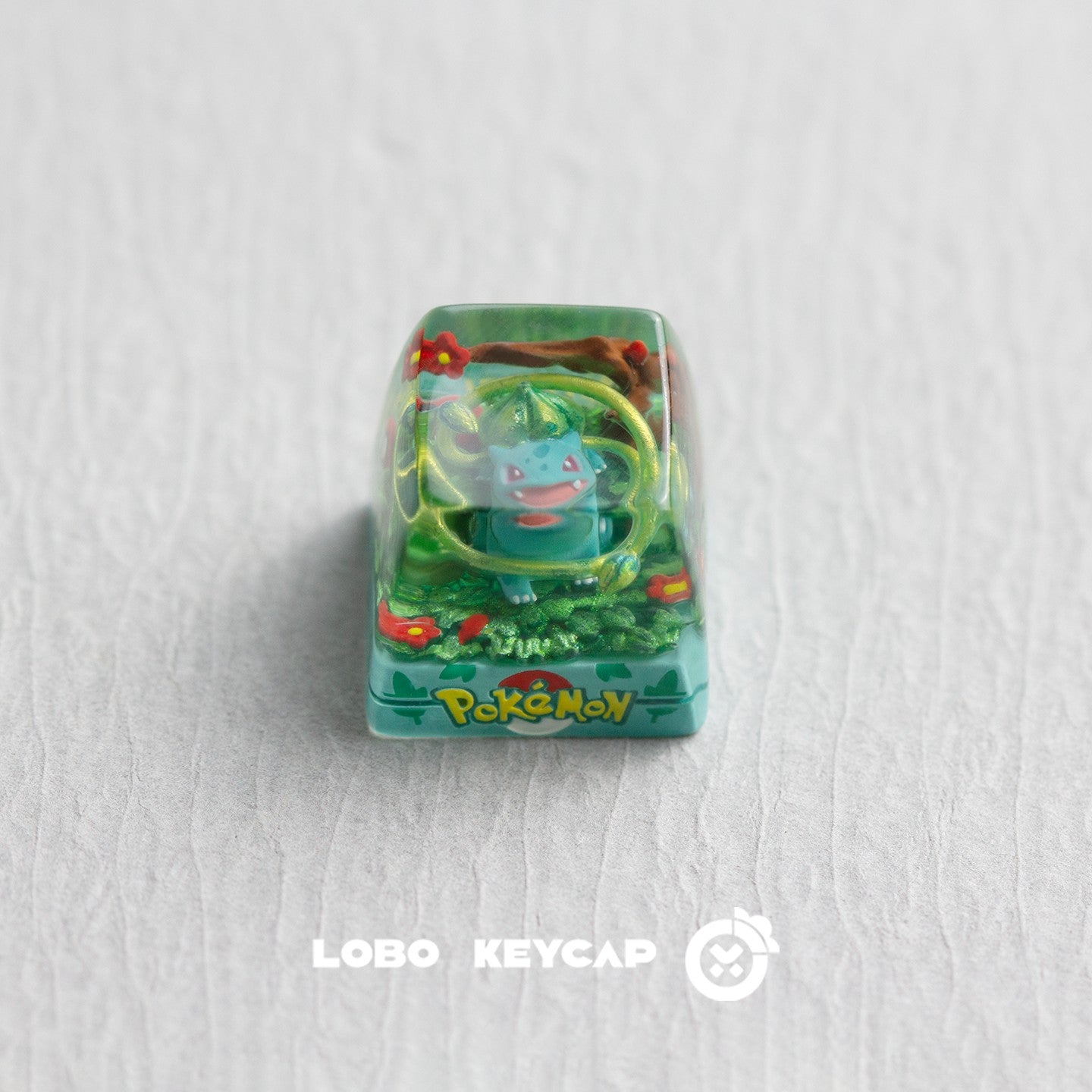 Teclas personalizadas de resina fundida com tema de Pokémon, Pikachu, Gengar para teclado mecânico - Presente personalizado