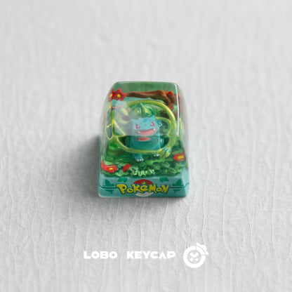 Teclas personalizadas de resina fundida com tema de Pokémon, Pikachu, Gengar para teclado mecânico - Presente personalizado