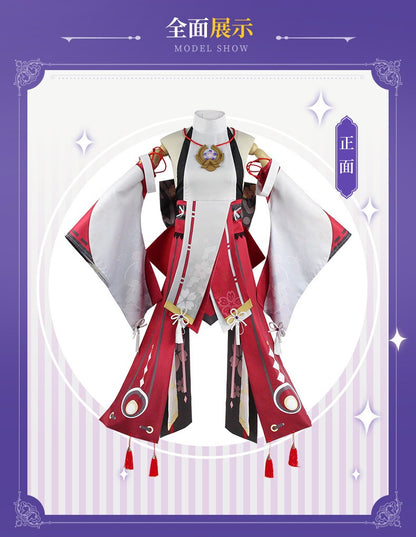 Genshin Impact Cosplay Costume - Sumeru Dendro Archon Nahida, Venti, Yae Miko Halloween Anime Game Stage Performance Outfit