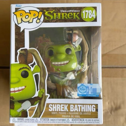 Genuine Funko Pop Shrek Action Doll Model Shrek Bathing 1748 Vinyl Sculpture Dolls Desktop Decoration Collectibles Gifts Toy