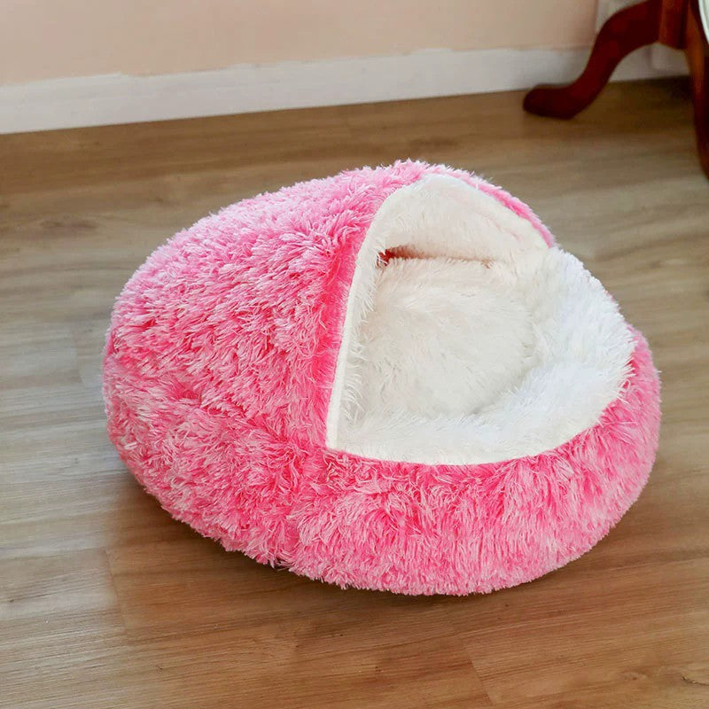 Cama Redonda para Cães, Quente de Inverno, Cama de Gato de Pelúcia, Cesto para Cães Lavável, Cama de Estimação para Cães de Pequeno, Médio e Grande Porte, Sofá para Gatos