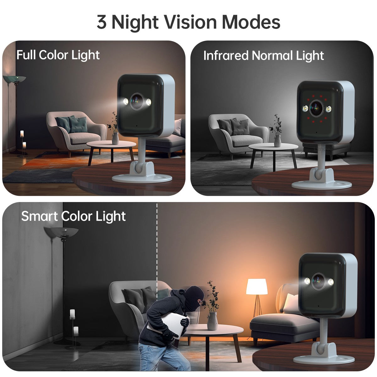 Jooan 1080P Outdoor Wifi IP Camera CCTV Surveillance Camera Waterproof Mini Camera 5 X Zoom Color Night Smart Home Baby Monitor