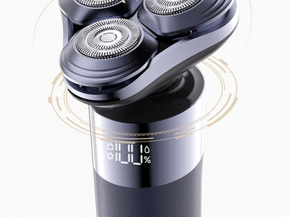 Mijia Electric Shaver S302 LED Digital Display IPX7 Waterproof 800mAh Tpye-C Rechargeable Razor Shaver for Men