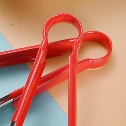 ?CC55?9/12/14inch Stainless Steel Food Clip Kitchen Restaurant Baking Bread Clip Multifunctional Barbecue Clip Steak Clip