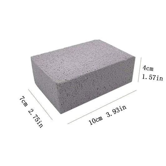Barbecue Cleaning Brick Barbecue Grill Cleaning Brush Grill Pan High Temperature Resistant Pumice Outdoor Travel Cleaning Tools