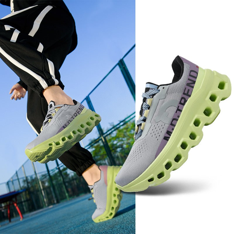 Marathon Men Sports Running Shoes Air Cushion Breathable Lightweight Male Comfortable Athletic Casual Sneakers Hiking Outdoor