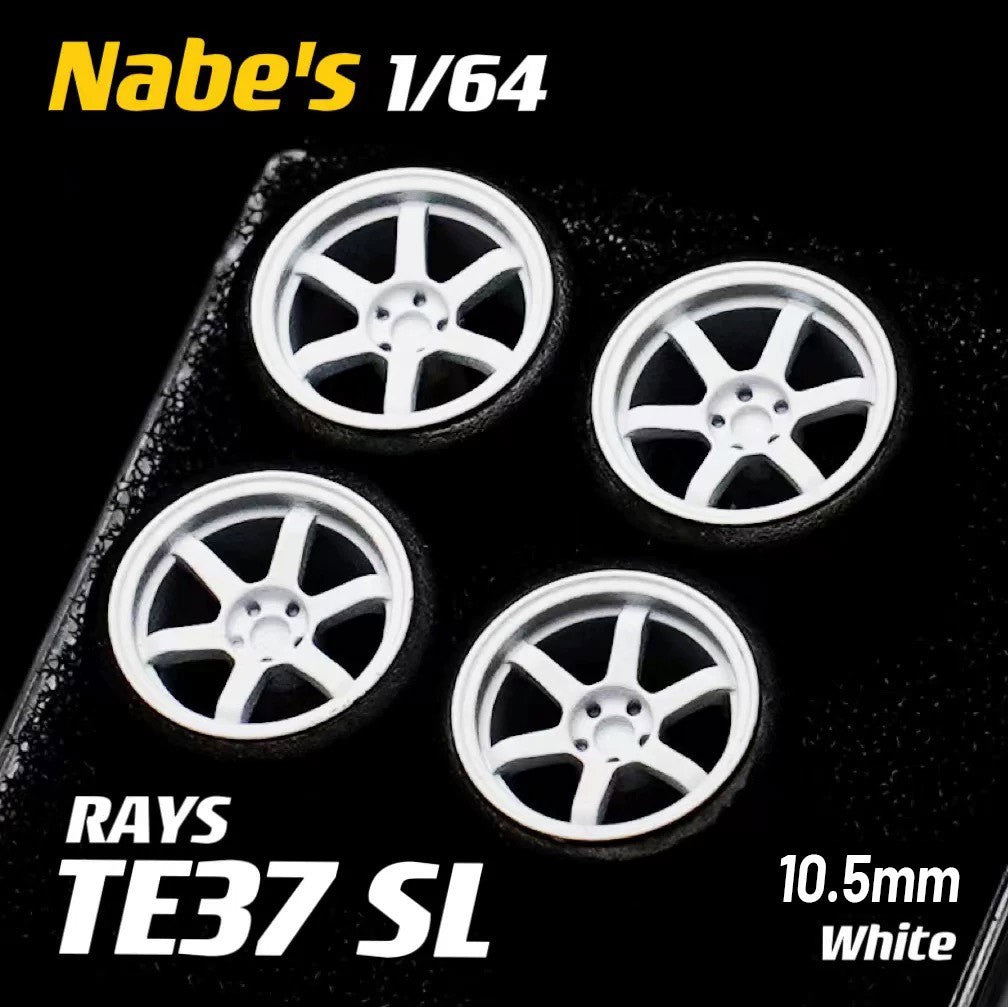 1/64 Chika  Wheels with Rubber Tires Model Car Modified Parts BBS RS  JDM VIP For Hotwheels Tomica MiniGT ?Supplied with axle?
