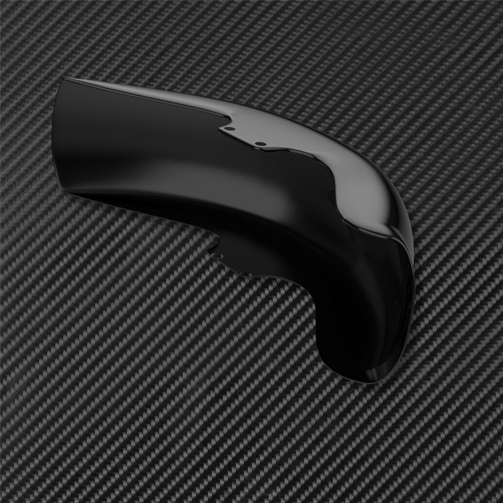 Para-lama dianteiro de plástico ABS preto brilhante para motocicleta Harley Softail 2006-2017 Fat Boy Special FLSTF 1450