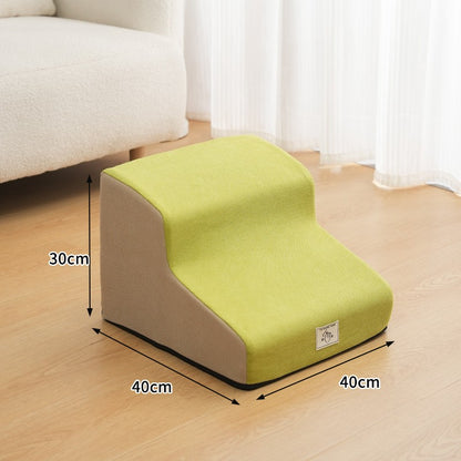 Rampa Escada Antiderrapante para Cães e Gatos, Esponja de Espuma de Memória, Sofá para Cães Idosos, Removível e Lavável, Escadas para Animais de Estimação, Suprimentos para Animais de Estimação
