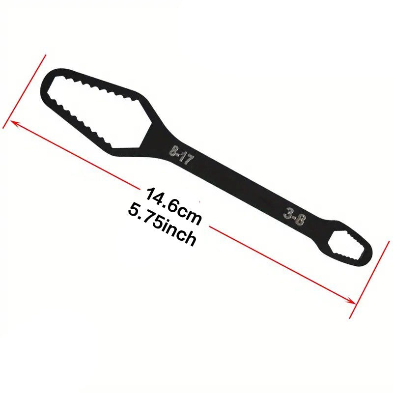 Chave Torx Universal para Carro 8-22mm Chave Autoajustável de Aperto Automático Chave Torx de Duas Pontas Chave Torx Ferramentas Manuais Novo