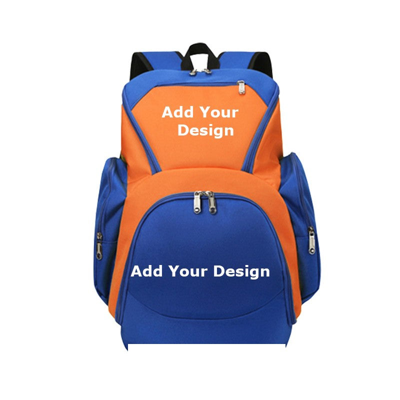 Custom Team Basketball Backpack Personalized Sports Bag with Free Logo Name Professional Gear Backpack for Players Training