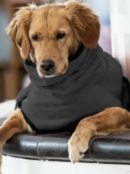 Casaco de Inverno para Cães, Genérico, para Whippet, Galgo, Jumper Aconchegante de Lã, Casaco e Roupa para Lurcher com Forro Quente, Faixa Ajustável M