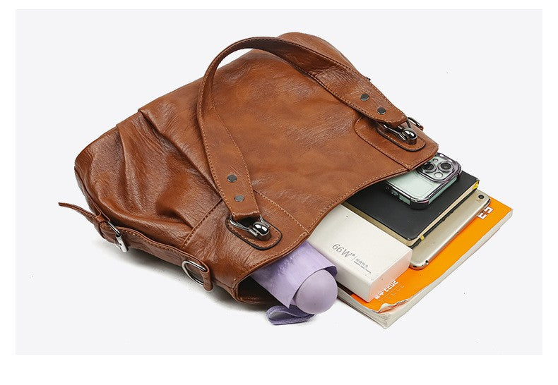 Luxury Top-Handle Bag - High-End Designer Brand Women's Handbag, Modern Style for Shopping