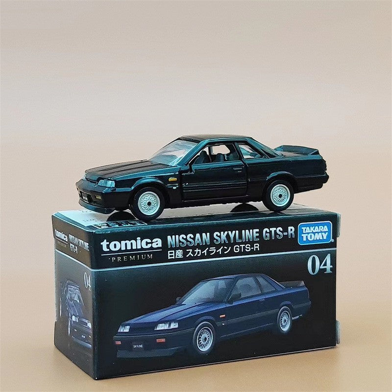 TOMY Mitsubishis JDM Lancer Evo X Carros de liga leve e veículos de brinquedo Modelo de carro em miniatura em escala para crianças