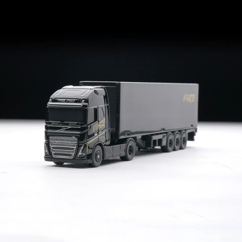 Em estoque Maisto 18cm Volvo FH16 Container Trailer Liga Miniatura Modelo Diecast Scania 770s Veículo de Transporte Pesado Brinquedo Presente Infantil