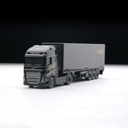 Em estoque Maisto 18cm Volvo FH16 Container Trailer Liga Miniatura Modelo Diecast Scania 770s Veículo de Transporte Pesado Brinquedo Presente Infantil