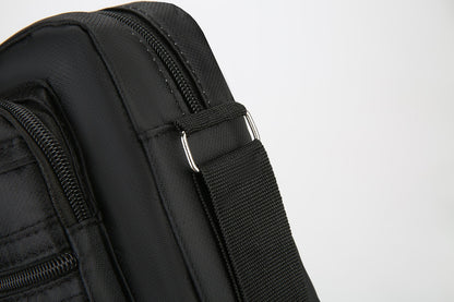 Large Capacity Men's Bag Single Shoulder Bag Waterproof And Wear-resistant Backpack Multiple Pockets For Business Business