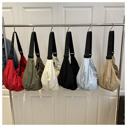 Large Capacity Simple Shoulder Bags Comfortable and Versatile Texture Crossbody Bags for Women Men Fashion Casual Storage Bags