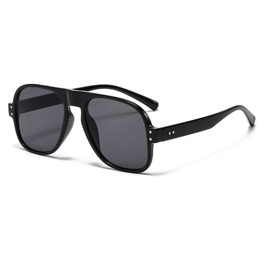 GD Aviator sunglasses with metal hinge Colorful modern street sunglasses Fashion trend eyeglasses frame