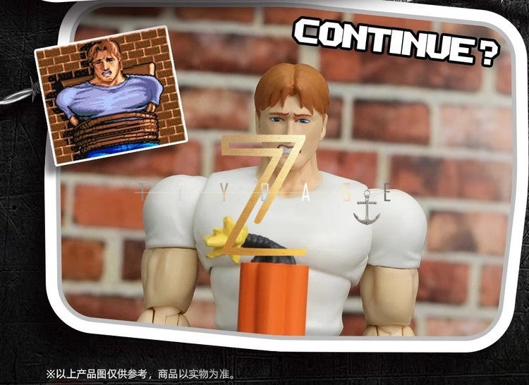 52toys Capcom Final Fight Boneco de Ação 3,75 polegadas Modelo Soldado Legal Brinquedo Para Amantes de Jogos Decoração Presente Surpresa Em Estoque