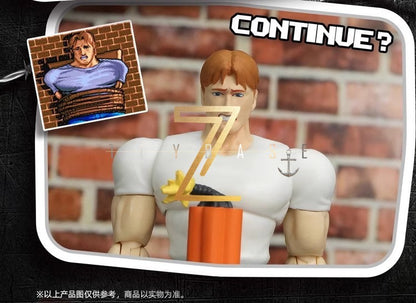 Capcom Final Fight Bonecos de Ação de 3,75 Polegadas 52toys Modelo Soldado Legal para Amantes de Jogos Decoração Presente Surpresa