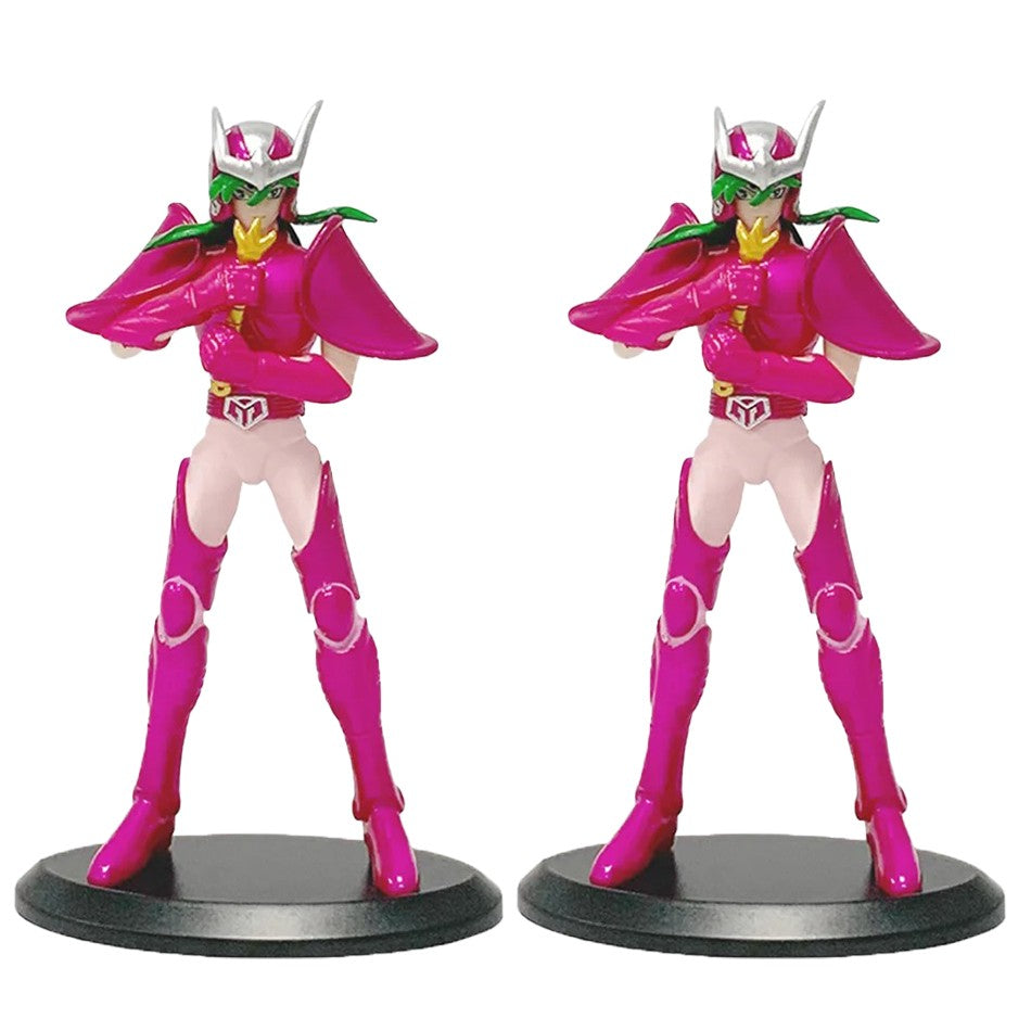 Saint Seiya Action Figurine Ikki Hyoga Seiya Shiryu Standing Myth Cloth Knights of The Zodiac Figures Model Toys Children's Gift