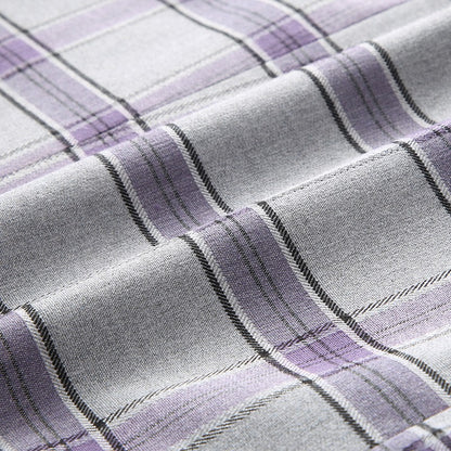 Gray-Purple Men's Striped Suit Pants, Fashion Slim Trousers, Wedding Party Dress Pant, Red Pantalones Hombre, Asia Sizes M-6XL.