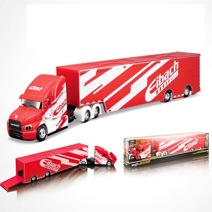 Maisto 1:64 MACK Anthem LoneStar UP Transport Fundição Fabricação Reboque Modelo Simulação Modelo Coleção Carro de Liga