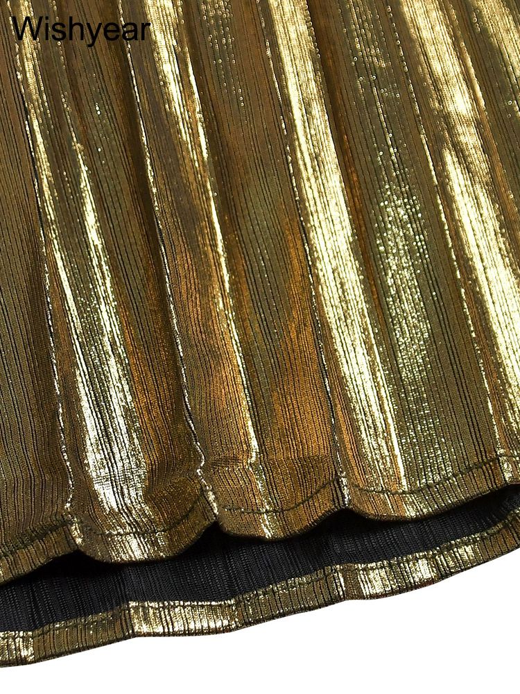 Wishyear Women's Sexy Ruched Patchwork Bodycon Dress Halter Sleeveless Backless for Autumn Birthday Party Evening Christmas Prom