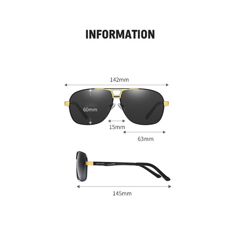 HUA HUA Fotocromático Masculino Óculos de Sol Masculino Novo Óculos de Sol Masculino Vintage Condução Sombreamento Óculos de Sol UV400 Gafas De Sol