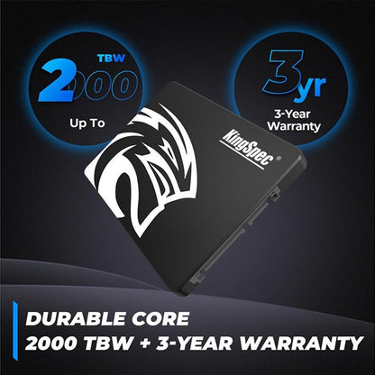 KingSpec SSD SATA 2.5" 128GB 256GB 512GB 1TB NGFF SATA 3.0 Unidade de Estado Sólido Interna para Desktop Notebook