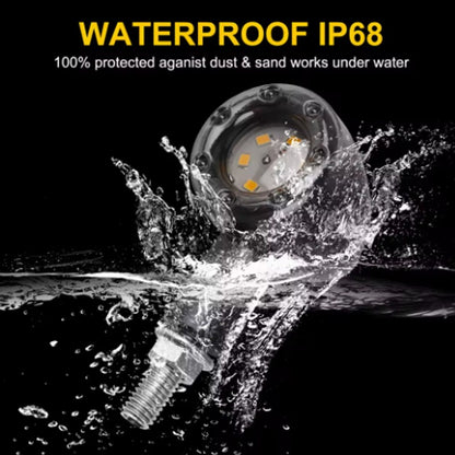 LED Motorcycle Bullet Taillight Motorcycle Turn Signal Brake Lamp Daytime Running Light Plastic Motorbike Refit Accessories