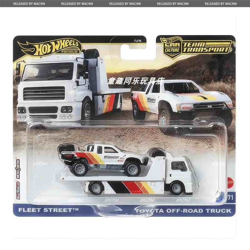 2025 New Genuine Mattel Hot Wheels 1:64 Team Transport 2024 FLF56 D Mix 4 1/64 Collection Diecast Vehicle Models Toys Kids Gifts
