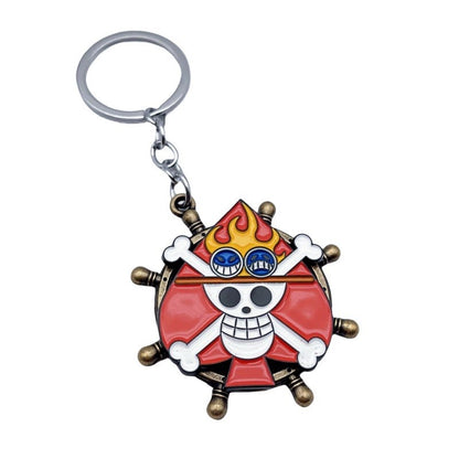 Chaveiros de mochila de anime de One Piece Luffy, Chopper, Zoro, Nami, Sanji, pingentes de chaveiro decorativos de personagens de desenho animado