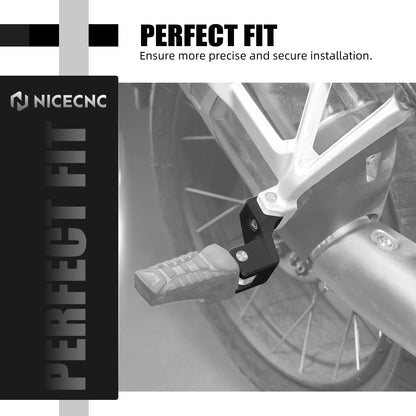 Para BMW R 1250 GS R1250GS Adventure 2018-2024 NICECNC Kit de Rebaixamento do Apoio de Pé do Passageiro R1250GS 2018-2023 R1250GSA R1250GS ADV