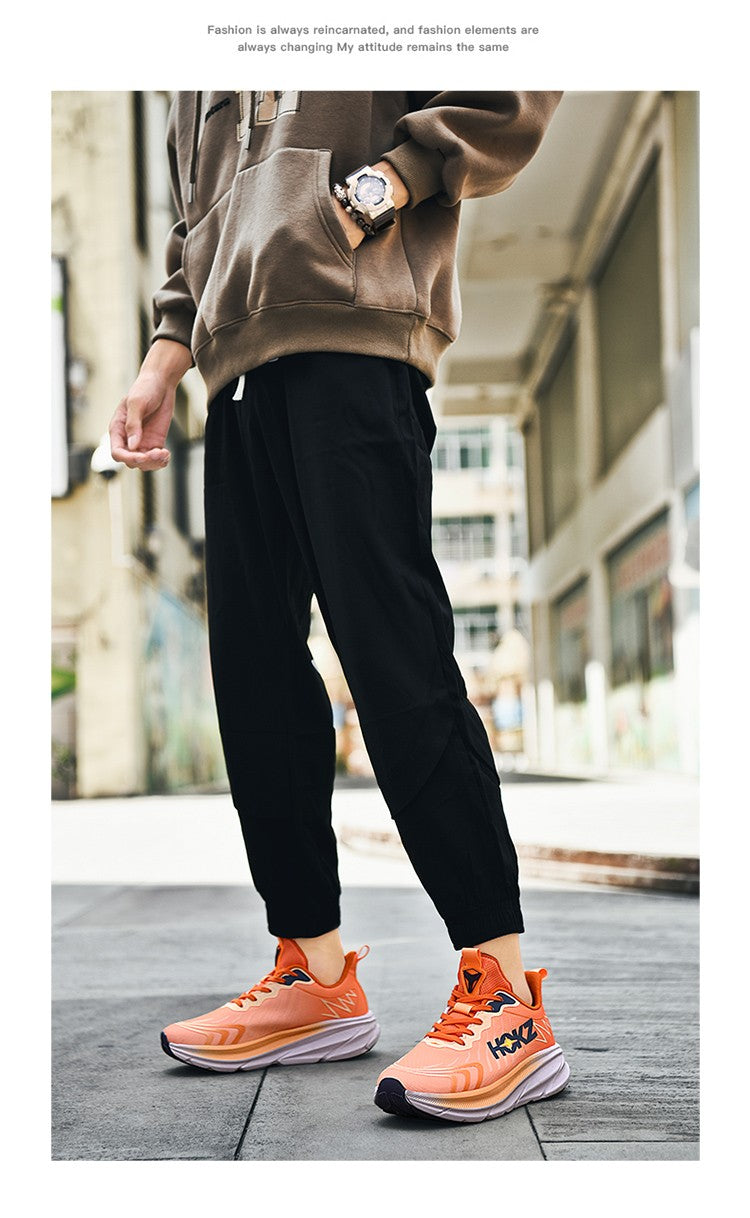 Tênis de Corrida Masculino com Placa de Carbono e Amortecimento de Ar, Tênis Esportivo Feminino Macio e Robusto, Sapatos Casuais para o Dia a Dia e Caminhada ao Ar Livre