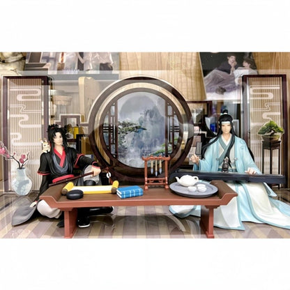 Mo Dao Zu Shi Yunge Yayun Wei Wuxian Lan Wangji Figures Genuine Anime Peripheral Collectible Model Desktop Decoration Doll Gift