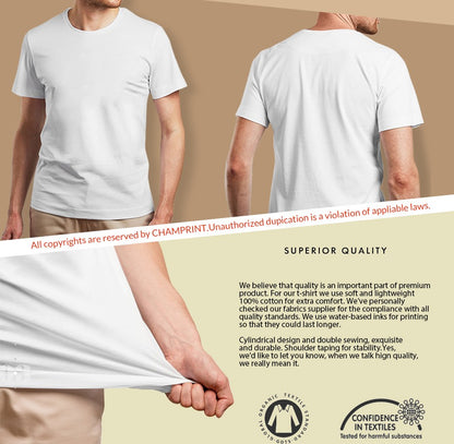 Men's Deadpool Santa Naughty List Christmas Graphic T Shirts HO! 100% Cotton Tops Novelty Short Sleeve O Neck Tees Gift T-Shirt