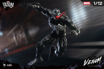 Blokees Original Homem-Aranha Venom Versão HQ 15.5CM 1/12 STARK SUIT Clássico Figura de Ação Montada Coleção Brinquedo Presente